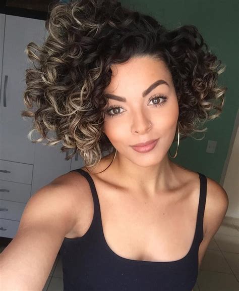 fotos para fingir que é você cabelo cacheado curto|Fotos: Cabelo curto cacheado: 40 fotos de versões criativas e .